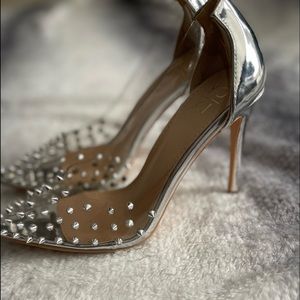 Studded Stiletto Heels - NEVER WORN - size 6.5